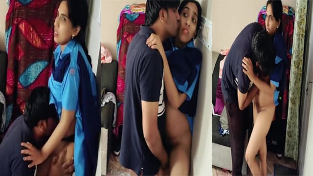 Cute College Girl Standing Fucked By boyfrind Porn – Indian College Girl Masti